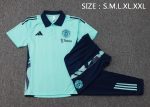 Manchester United 24/25 Polo Shirt Light Green - 图片 2