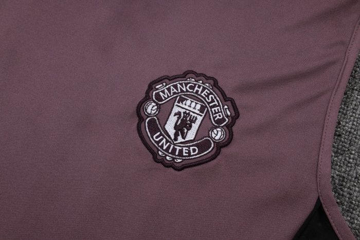 Manchester United 25/26 Vest Grey Purple - 图片 6