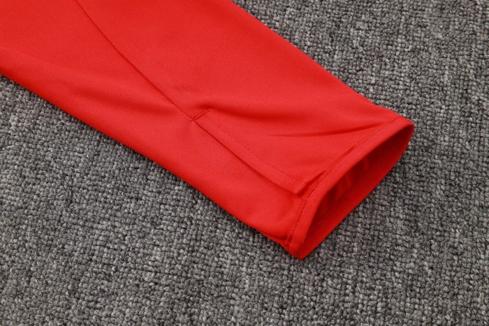 Manchester United 24-25 Red Half-Zip Jacket - 图片 5