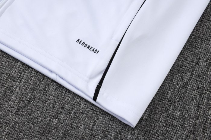 Manchester United White Long Zipper Jacket - 图片 4
