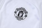 Manchester United White Long Zipper Jacket - 图片 6