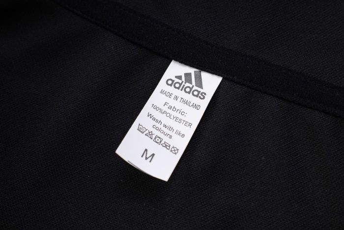 Man Utd Black White Sleeve Half-Zip Jacket - 图片 7