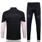 Man Utd Black White Sleeve Half-Zip Jacket - 图片 8