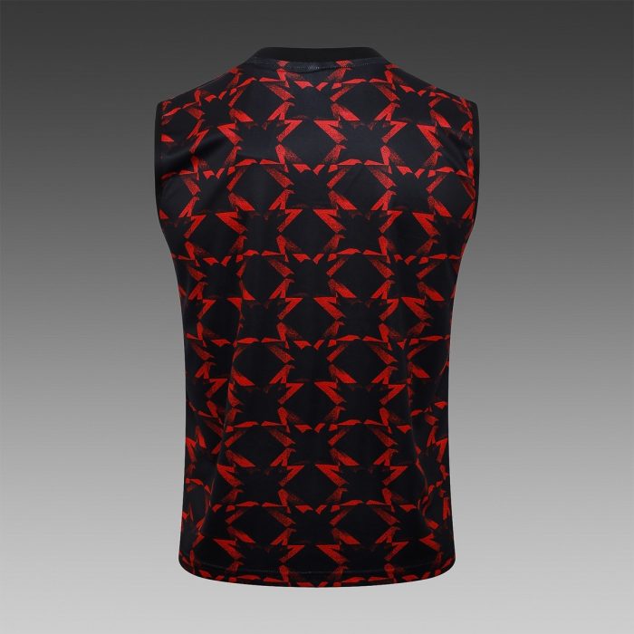 Manchester United 24/25 Black Red Splatter Vest - 图片 7