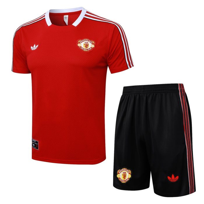 Manchester United Red Retro T-Shirt - 图片 8