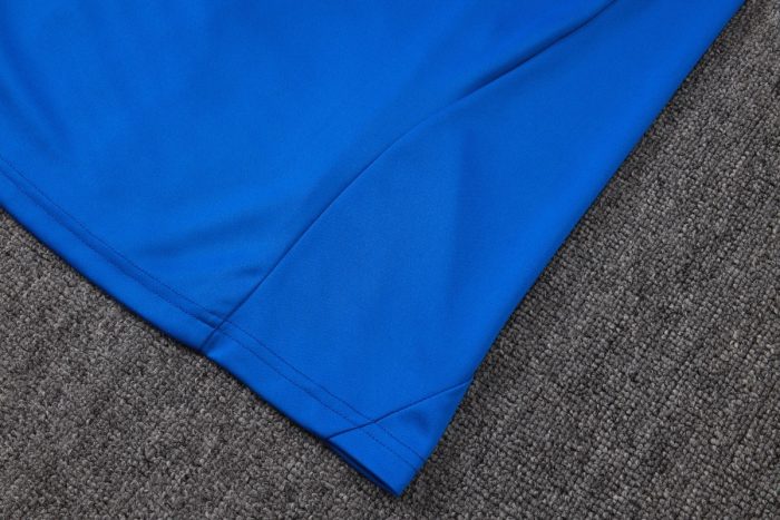 Manchester United 25/26 Semi-Zip Jacket Retro Edition Colorful Blue - 图片 5