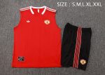 Manchester United Red Retro Vest - 图片 2