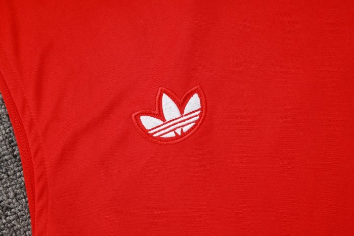Manchester United Red Retro Vest - 图片 5