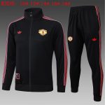 Manchester United Black Retro Edition Kids - 图片 2