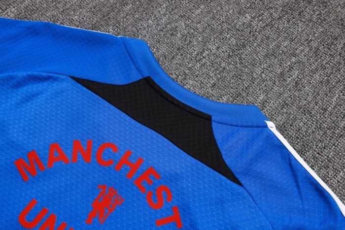 Manchester United Retro Short Sleeve Jersey - 图片 5