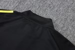 Manchester United Black Long Zip Jacket with Green Logo - 图片 5