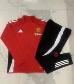 Manchester United 24/25 Red Children's Long Zipper Jacket - 图片 3