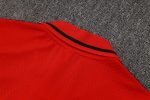 Manchester United Red Retro Polo - 图片 3