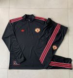 Manchester United Black Retro Edition Kids - 图片 4