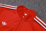 Manchester United Red Retro Half-Zip Jacket - 图片 6