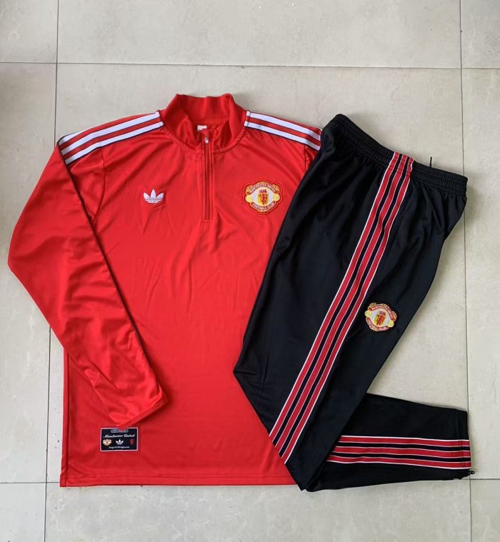 Manchester United Red Retro Edition Kids - 图片 4