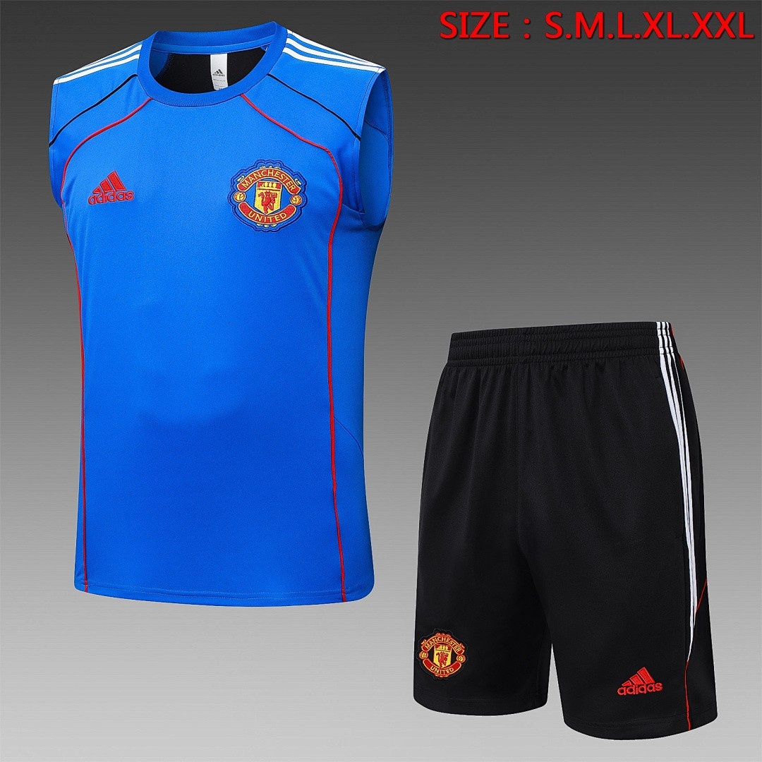 JER-3620_1 Manchester United Retro Vest - 图片 1
