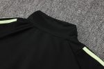 Manchester United 24/25 Black and Green Long Zipper Jacket - 图片 5