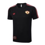 Manchester United Black Retro T-Shirt - 图片 4