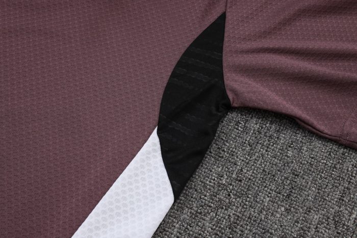 Manchester United Grey Purple Polo - 图片 5