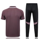 Manchester United Grey Purple Polo - 图片 7