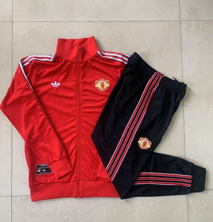 Manchester United Red Retro Edition Kids - 图片 3