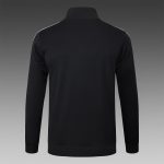Manchester United Black Retro Long Zipper Jacket - 图片 8