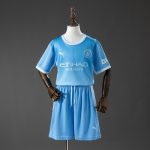 Manchester City 26/27 Home Kids Kit - 图片 2