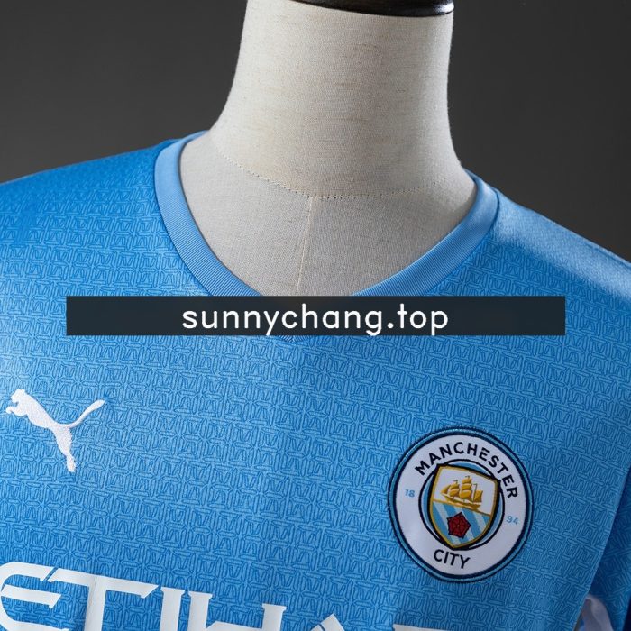 Manchester City 21/22 Home Retro Jersey - 图片 9