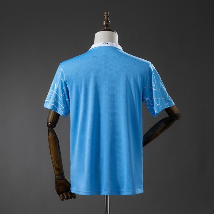 Manchester City 2020/2021 Home Retro Jersey - 图片 3