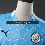Manchester City 2020/2021 Home Retro Jersey - 图片 9