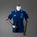 Arsenal 25/26 Polo Shirt - Navy Blue - 图片 2