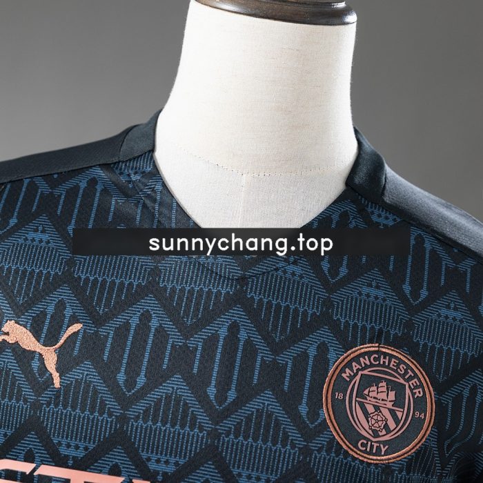 Manchester City 20/21 Away Retro Jersey - 图片 9
