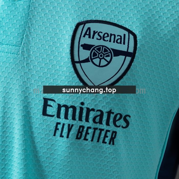 Arsenal 25/26 Polo Shirt - Light Green - 图片 6