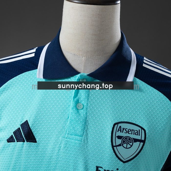 Arsenal 25/26 Polo Shirt - Light Green - 图片 7