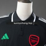 Arsenal 25/26 Polo Shirt - Black - 图片 7