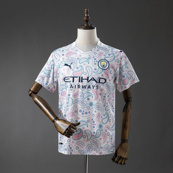 Manchester City 20/21 Third Away Retro Jersey - 图片 2