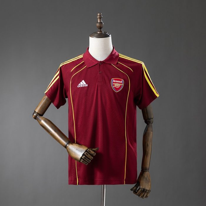 Arsenal 25/26 Polo - Burgundy - 图片 2
