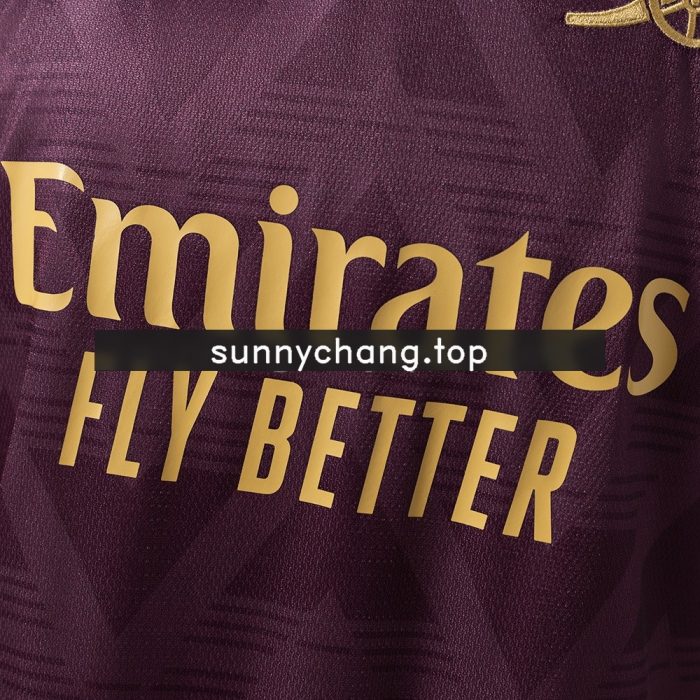 Arsenal 25/26 Special Edition Maroon Jersey - 图片 7
