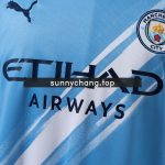 Manchester City 25/26 Home Long Sleeve Jersey - 图片 6