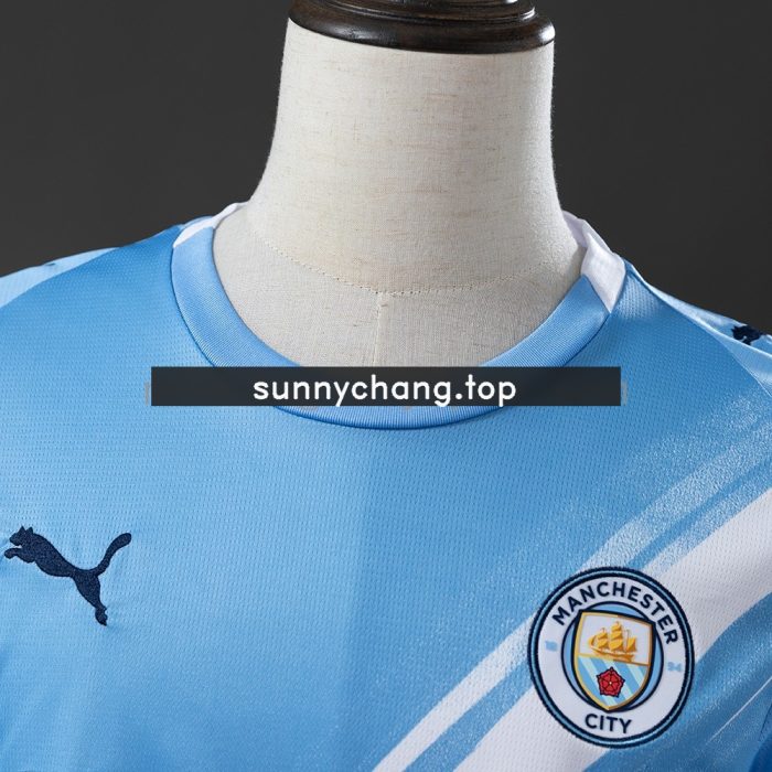 Manchester City 25/26 Home Long Sleeve Jersey - 图片 7