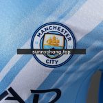 Manchester City 25/26 Home Long-Sleeve Player Version Jersey - 图片 8