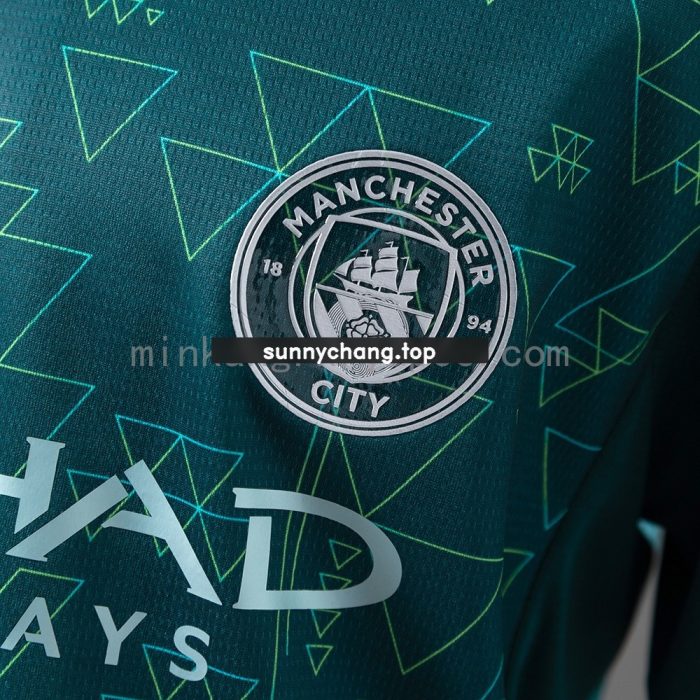 Manchester City 25/26 Fourth Away Kids Kit Jersey - 图片 6