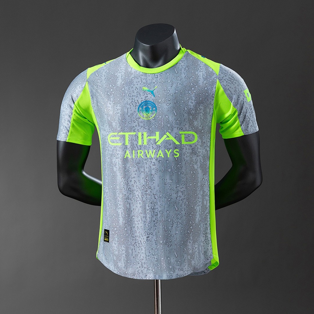 JER-3701_1 Manchester City 25/26 Player Version Third Away Jersey - 图片 1