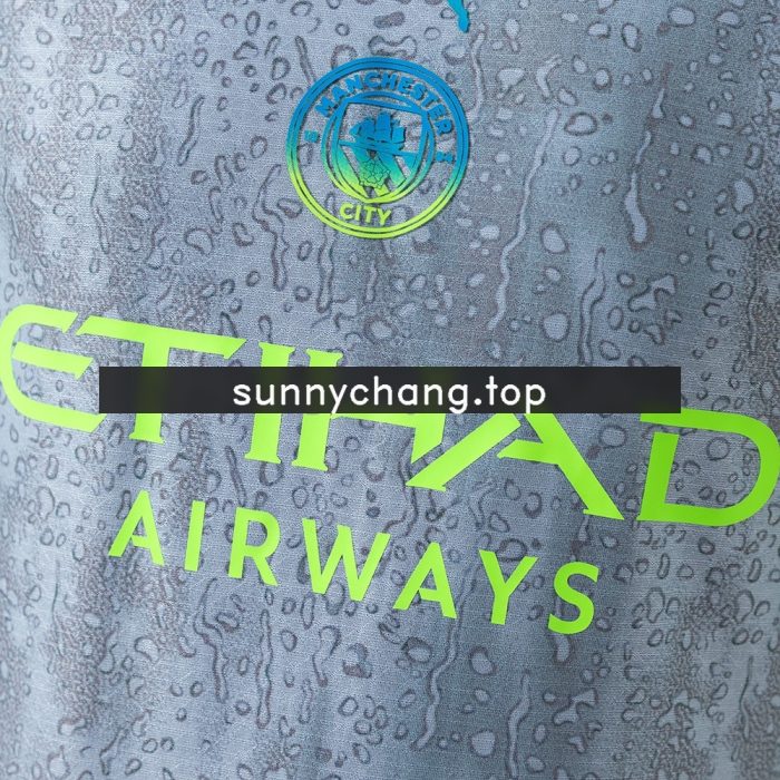 Manchester City 25/26 Player Version Third Away Jersey - 图片 5