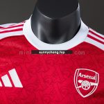 Arsenal 25/26 Home Long Sleeve Player Version Jersey - 图片 7