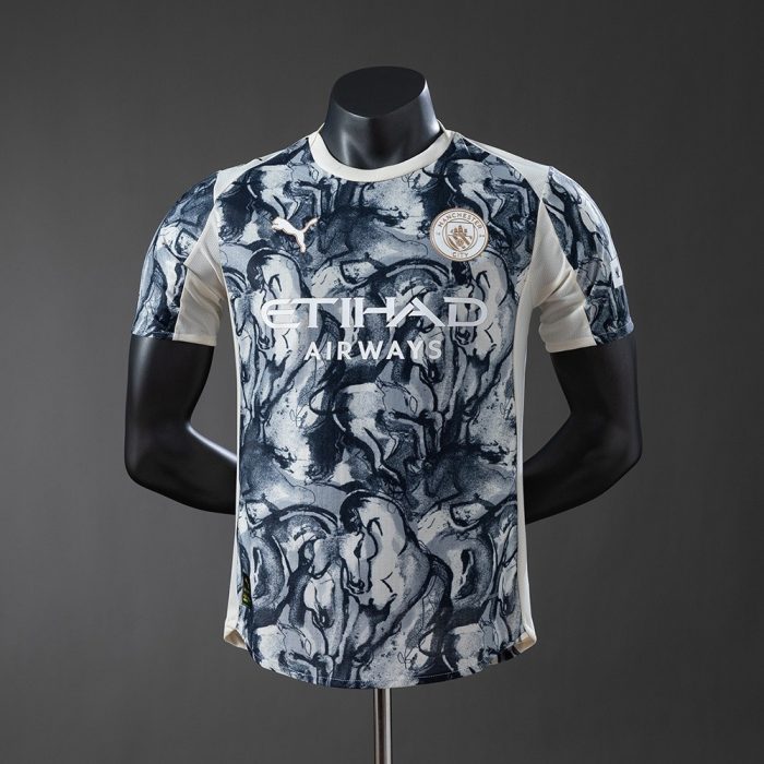 Manchester City 25/26 Year of the Horse Special Edition Player Version Jersey - 图片 2