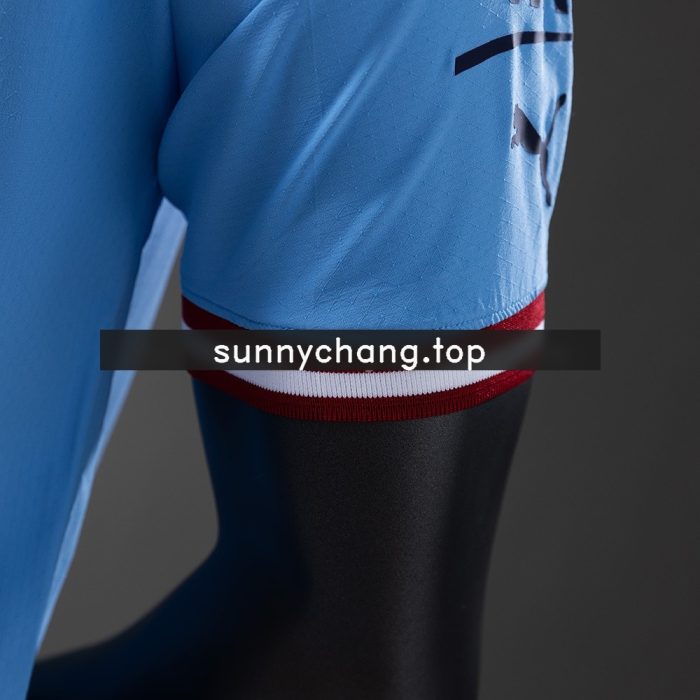 Manchester City 22/23 Home Player Version Retro Jersey - 图片 3