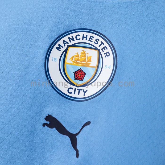 Manchester City 22/23 Home Player Version Retro Jersey - 图片 4
