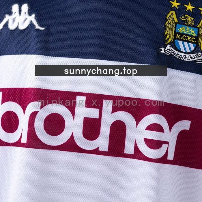 Retro Manchester City 97/98 Away Jersey - 图片 6